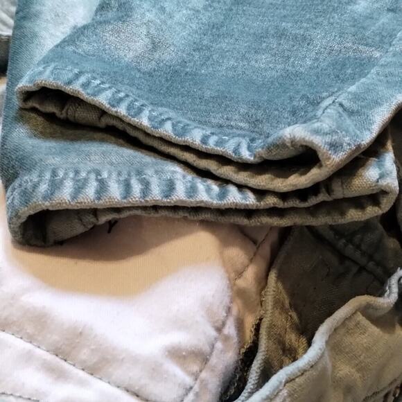 Lucky Brand Crushed Pastel Green Velvet Ava Skinny Jean Pants 0/24 Rare Find - Picture 11 of 16